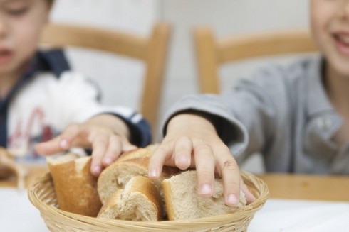 El pan en la alimentación de los niños
