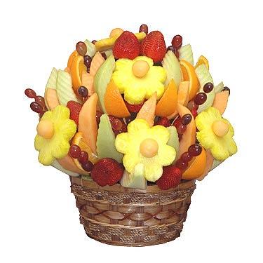Las frutas también sirven para decorar